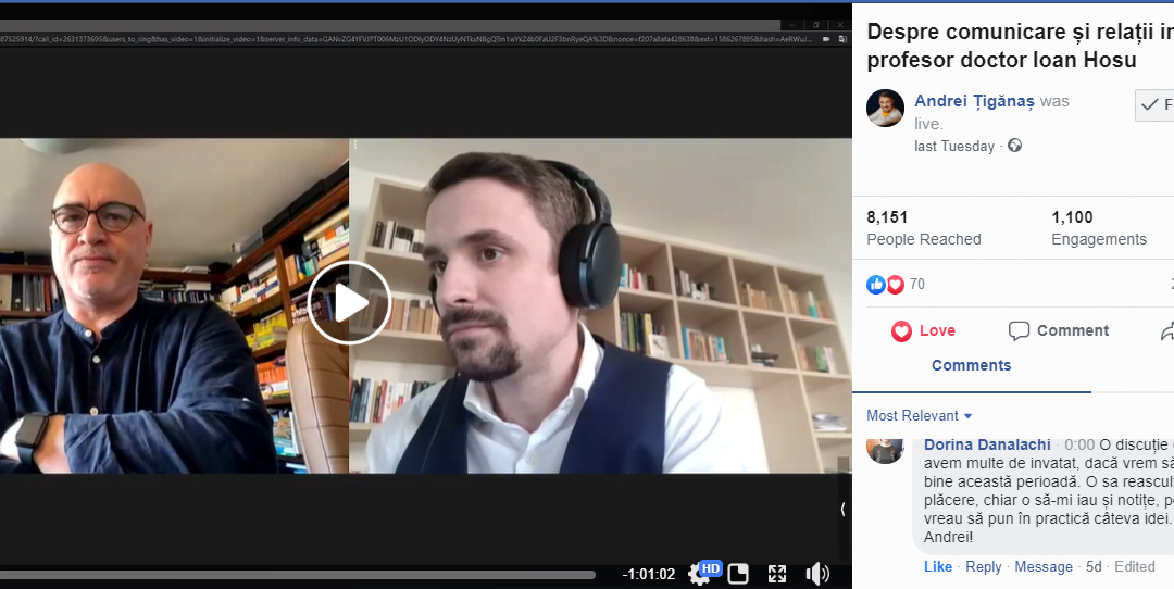 [COVID-19] Ioan Hosu: Granițele închise te obligă să găsești soluții în comunitatea ta